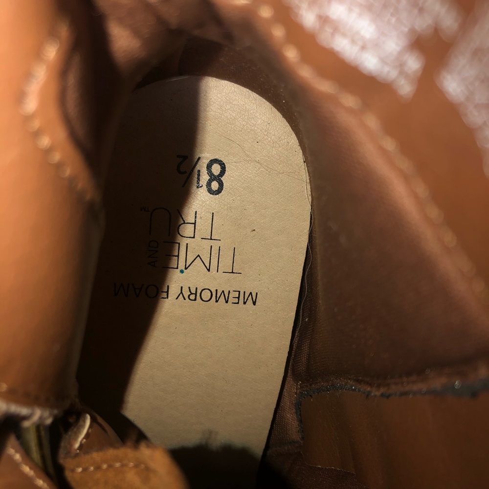 Time n tru time ankle boots Memory foam 8.5 - Picture 3 of 4